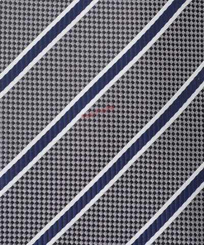 ANCHOR GREY, 3 Fold Micro Tie - Stripes & Checks