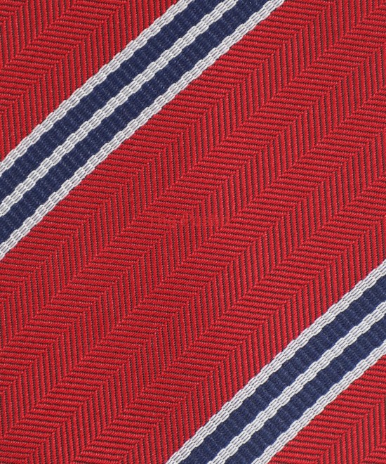 BERRY, 3 Fold Micro Tie - Stripes & Checks BERRY, 3 Fold Micro Tie - Stripes & Checks