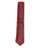 BLOOD RED, 3 Fold Micro Tie - Small Design BLOOD RED, 3 Fold Micro Tie - Small Design