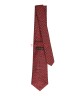 BLOOD RED, 3 Fold Micro Tie - Small Design BLOOD RED, 3 Fold Micro Tie - Small Design