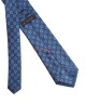 BLUE GREY, 3 Fold Micro Tie - Small Design BLUE GREY, 3 Fold Micro Tie - Small Design