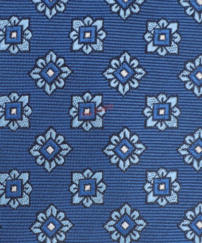 BLUE GREY, 3 Fold Micro Tie - Small Design