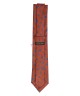 BURNT ORANGE, 3 Fold Micro Tie - The Flamingos BURNT ORANGE, 3 Fold Micro Tie - The Flamingos