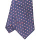 CARBON BLUE, 3 Fold Micro Tie – Small Design CARBON BLUE, 3 Fold Micro Tie – Small Design