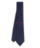 DEEP SEA BLUE, 3 Fold Micro Tie - Dots & Squares DEEP SEA BLUE, 3 Fold Micro Tie - Dots & Squares