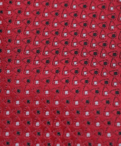EGYPTION RED, 3 Fold Micro Tie – SMALL DESIGN