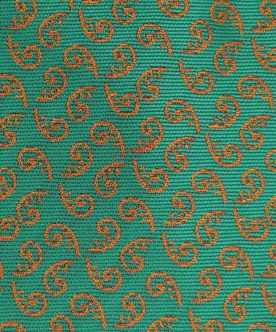 EMERALD GREEN, 3 Fold Micro Tie - Small Design