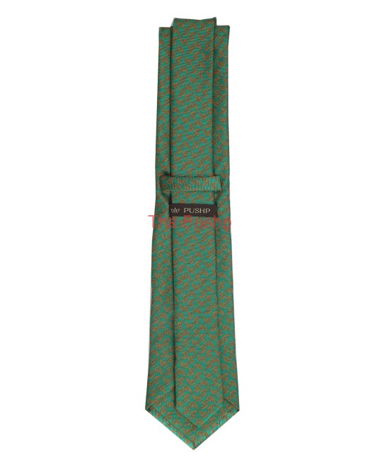 EMERALD GREEN, 3 Fold Micro Tie - Small Design EMERALD GREEN, 3 Fold Micro Tie - Small Design