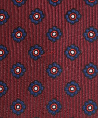 GARNET MAROON, 3 Fold Micro Tie - Small Design