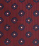 GARNET MAROON, 3 Fold Micro Tie - Small Design GARNET MAROON, 3 Fold Micro Tie - Small Design