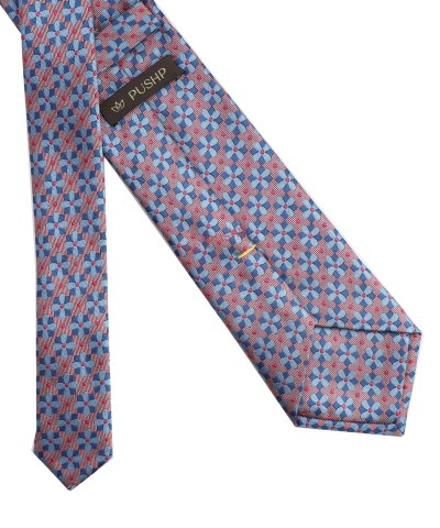 IN MY BLUE, 3 Fold Micro Tie - Small Design