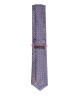 IN MY BLUE, 3 Fold Micro Tie - Small Design IN MY BLUE, 3 Fold Micro Tie - Small Design