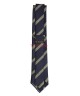 INDIGO BLUE, 3 Fold Micro Tie - Stripes & Checks INDIGO BLUE, 3 Fold Micro Tie - Stripes & Checks