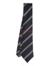 INDIGO BLUE, 3 Fold Micro Tie - Stripes & Checks INDIGO BLUE, 3 Fold Micro Tie - Stripes & Checks