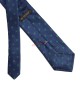 INDIGO BLUE, 3 Fold Micro Tie - Small Design INDIGO BLUE, 3 Fold Micro Tie - Small Design