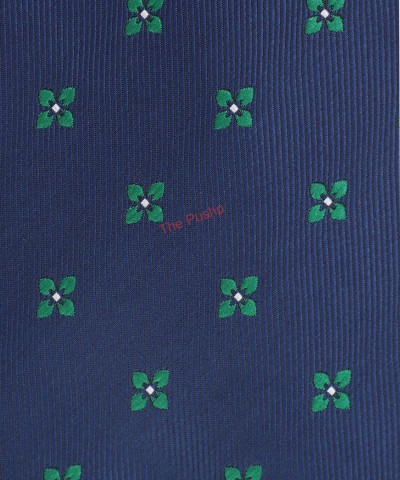 INDIGO BLUE, 3 Fold Micro Tie - Small Design