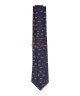 MEDIEVAL BLUE, 3 Fold Micro Tie - The Tuskers MEDIEVAL BLUE, 3 Fold Micro Tie - The Tuskers