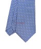 MIDNIGHT BLUE, 3 Fold Micro Tie – Dots & Squares MIDNIGHT BLUE, 3 Fold Micro Tie – Dots & Squares