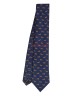 NAVY BLUE, 3 Fold Micro Tie - The Canine NAVY BLUE, 3 Fold Micro Tie - The Canine