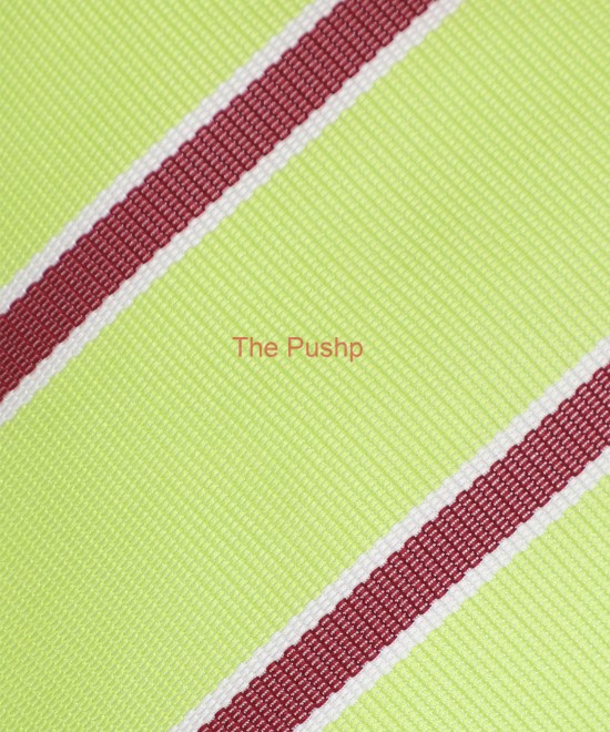 NEON GREEN, 3 Fold Micro Tie - Stripes & Checks NEON GREEN, 3 Fold Micro Tie - Stripes & Checks