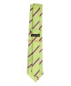 NEON GREEN, 3 Fold Micro Tie - Stripes & Checks NEON GREEN, 3 Fold Micro Tie - Stripes & Checks