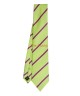 NEON GREEN, 3 Fold Micro Tie - Stripes & Checks NEON GREEN, 3 Fold Micro Tie - Stripes & Checks
