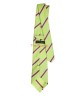 NEON GREEN, 3 Fold Micro Tie - Stripes & Checks NEON GREEN, 3 Fold Micro Tie - Stripes & Checks