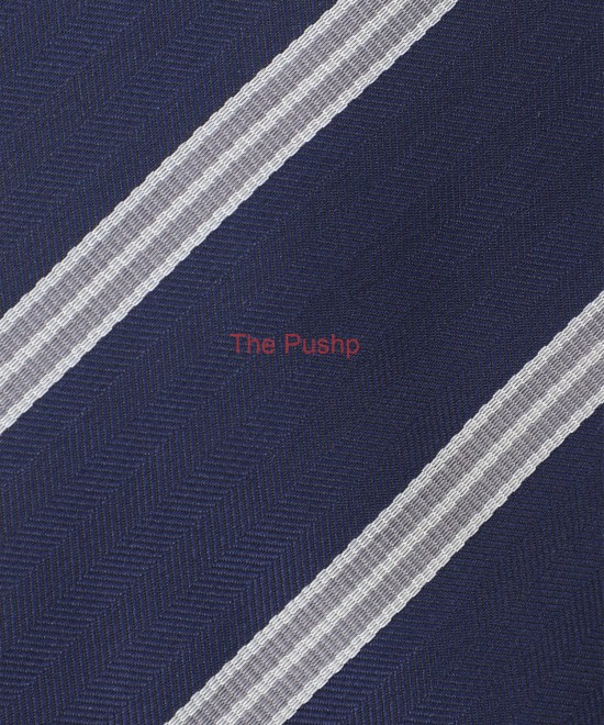 OXFORD BLUE, 3 Fold Micro Tie - Stripes & Checks OXFORD BLUE, 3 Fold Micro Tie - Stripes & Checks
