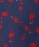 OXFORD BLUE, 3 Fold Micro Tie - The Flamingos OXFORD BLUE, 3 Fold Micro Tie - The Flamingos