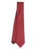 PERSIAN RED, 3 Fold Micro Tie - Small Design PERSIAN RED, 3 Fold Micro Tie - Small Design