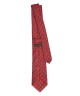 PERSIAN RED, 3 Fold Micro Tie - Small Design PERSIAN RED, 3 Fold Micro Tie - Small Design