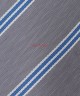 SMOKE GREY, 3 Fold Micro Tie - Stripes & Checks SMOKE GREY, 3 Fold Micro Tie - Stripes & Checks