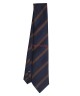 SPACE BLUE, 3 fold micro ties - STRIPES & CHECKS SPACE BLUE, 3 fold micro ties - STRIPES & CHECKS