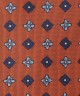 TERRA COTTA, 3 Fold Micro Tie - Small Design TERRA COTTA, 3 Fold Micro Tie - Small Design