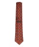 TERRA COTTA, 3 Fold Micro Tie - Small Design TERRA COTTA, 3 Fold Micro Tie - Small Design