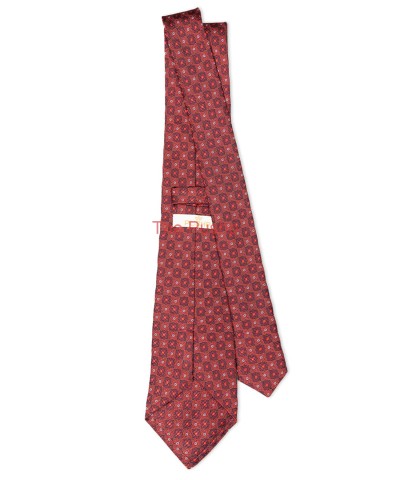 VINTAGE MAROON, 3 Fold Micro Tie – Small Design
