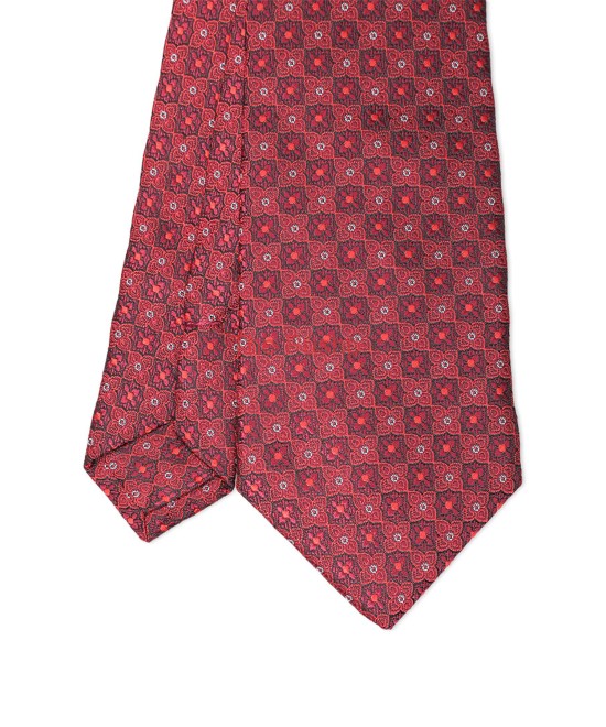 VINTAGE MAROON, 3 Fold Micro Tie – Small Design VINTAGE MAROON, 3 Fold Micro Tie – Small Design