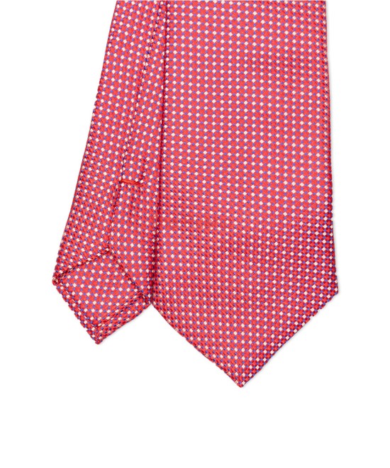 VIVA MAJENTA, 3 Fold Micro Tie – Small Design VIVA MAJENTA, 3 Fold Micro Tie – Small Design