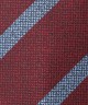 VIVID BURGANDY, 3 Fold Micro Tie - Stripes & Checks VIVID BURGANDY, 3 Fold Micro Tie - Stripes & Checks