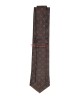 WALNUT BROWN, 3 Fold Micro Tie - Polka Dots WALNUT BROWN, 3 Fold Micro Tie - Polka Dots