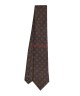 WALNUT BROWN, 3 Fold Micro Tie - Polka Dots WALNUT BROWN, 3 Fold Micro Tie - Polka Dots