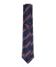 YALE BLUE, 3 Fold Micro Tie - Stripes & Checks YALE BLUE, 3 Fold Micro Tie - Stripes & Checks