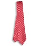 AUBURN RED, 3 Fold Micro Tie – Dots & Squares AUBURN RED, 3 Fold Micro Tie – Dots & Squares