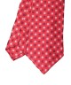AUBURN RED, 3 Fold Micro Tie – Dots & Squares AUBURN RED, 3 Fold Micro Tie – Dots & Squares