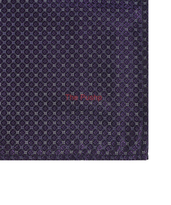 BLACK BERRY, 5 Fold Micro Tie and Pocket Square – Dots & Checks BLACK BERRY, 5 Fold Micro Tie and Pocket Square – Dots & Checks
