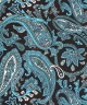 BLACK-FIROZI, I- SILK Pocket Square– Vintage Paisley BLACK-FIROZI, I- SILK Pocket Square– Vintage Paisley