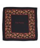 BLACK QUARTZ, Silk Pocket Square – Vintage Paisley BLACK QUARTZ, Silk Pocket Square – Vintage Paisley