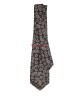 CINNAMON BROWN, 5 Fold Micro Tie and Pocket Square - Jacquard Paisley CINNAMON BROWN, 5 Fold Micro Tie and Pocket Square - Jacquard Paisley