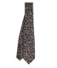 CINNAMON BROWN, 5 Fold Micro Tie and Pocket Square - Jacquard Paisley CINNAMON BROWN, 5 Fold Micro Tie and Pocket Square - Jacquard Paisley