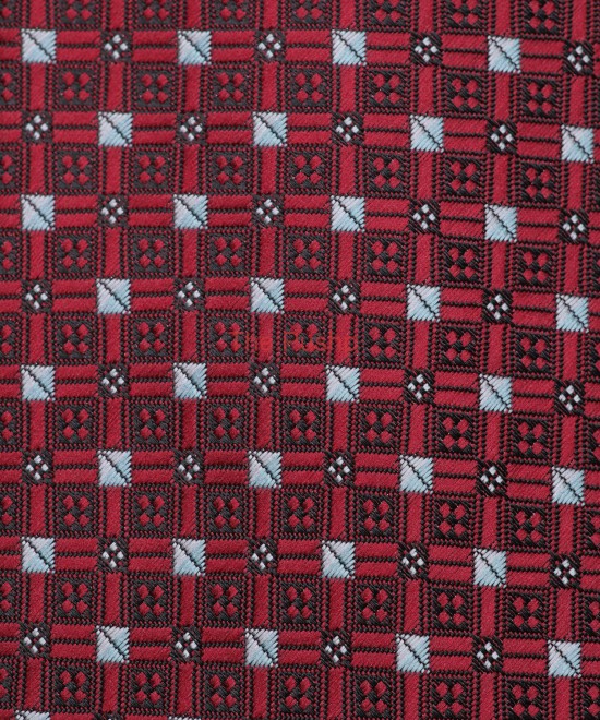 DEEP MAROON, 5 Fold Micro Tie and Pocket Square – Dots & Checks DEEP MAROON, 5 Fold Micro Tie and Pocket Square – Dots & Checks
